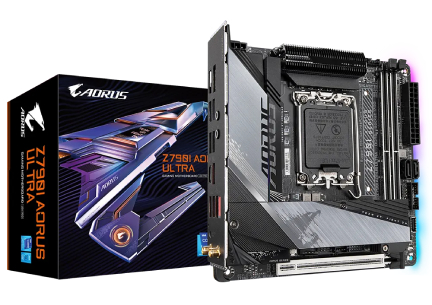  Z790 mini-ITX Motherboard: 1700 Socket For Intel 14th/13th/12th Gen. Processors<br>2x DDR5, 2x SATA 6Gb/s, PCIE 5.0, 2x M.2 Gen4, USB 3.2, 2.5GbE LAN, WIFI 6E + Bluetooth 5.3, Realtek ALC4080 Audio, HDMI/DP  